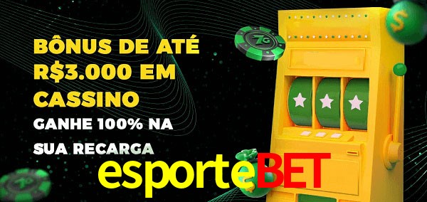 esportebet melhor bônus de depósito